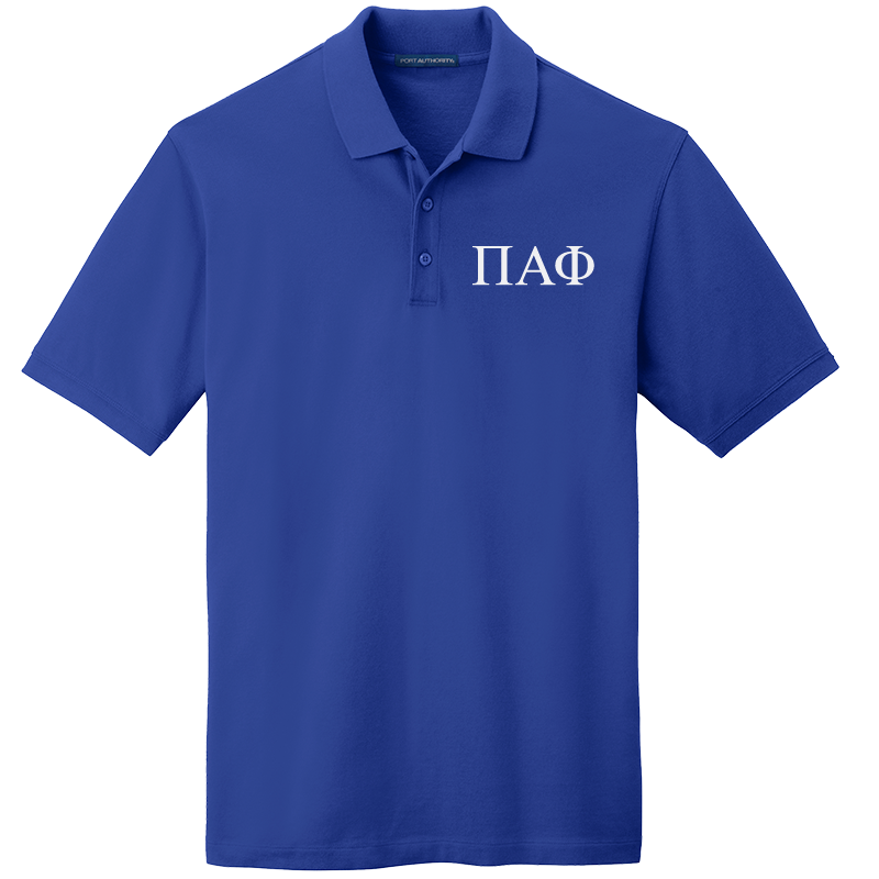 Pi Alpha Phi Men's Embroidered Polo Shirt
