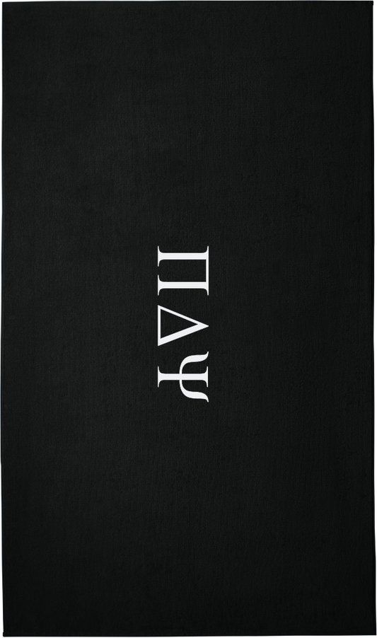 Pi Delta Psi Lettered Beach Towels