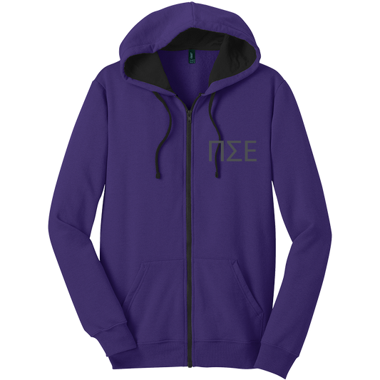 Pi Sigma Epsilon Zip-Up Hooded Sweatshirts