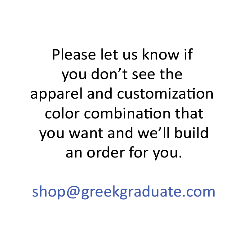 Delta Kappa Alpha Embroidered Lettered Hooded Sweatshirts