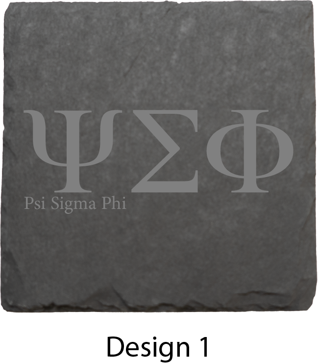 Psi Sigma Phi Stone Coasters - 4-Pack