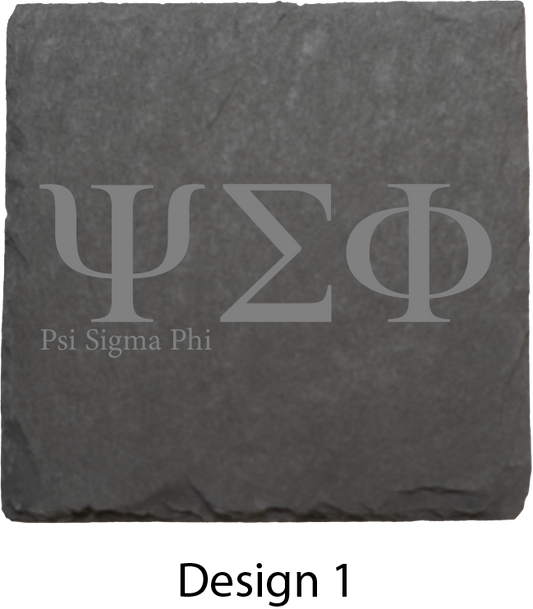 Psi Sigma Phi Stone Coasters - 4-Pack