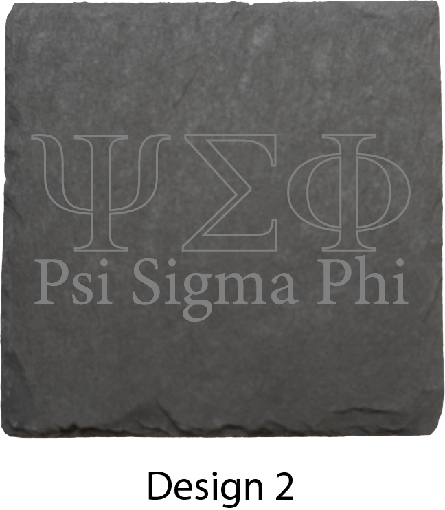 Psi Sigma Phi Stone Coasters - 4-Pack