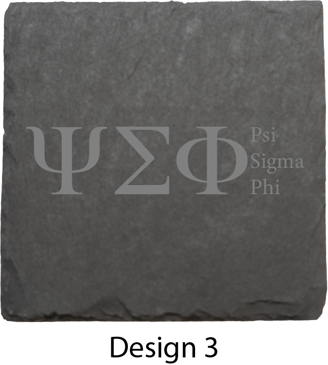 Psi Sigma Phi Stone Coasters - 4-Pack