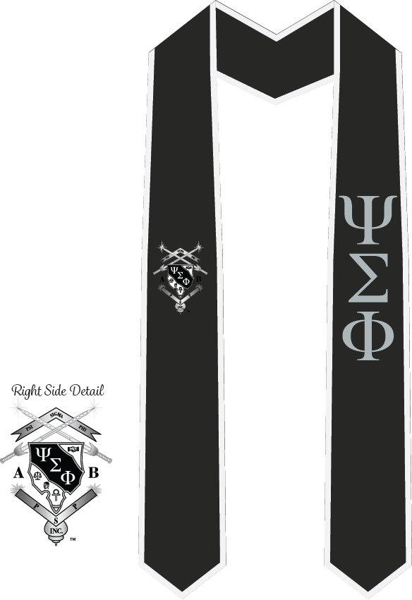Psi Sigma Phi Graduation Stoles
