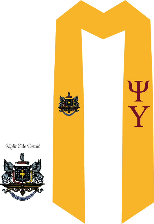Psi Upsilon Graduation Stoles