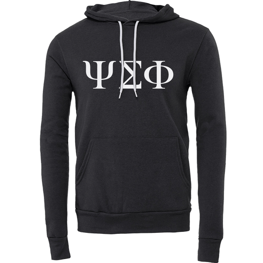Psi Sigma Phi Lettered Hooded Sweatshirts