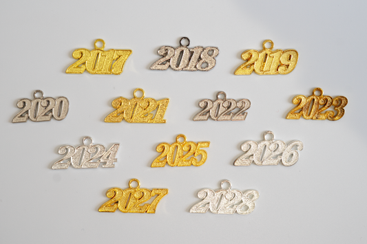 Graduation Tassels with Standard Year Charms