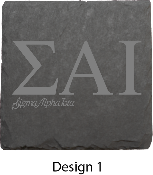 Sigma Alpha Iota Stone Coasters - 4-Pack