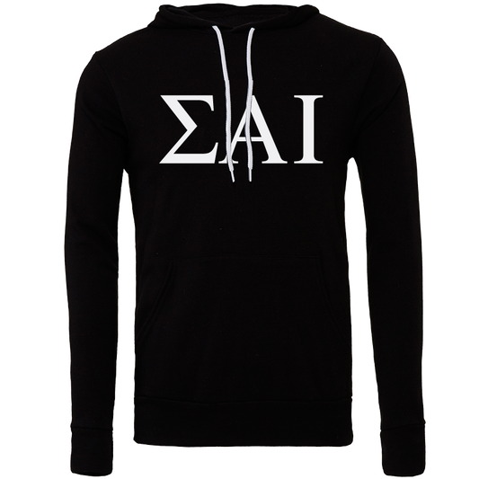 Sigma Alpha Iota Lettered Hooded Sweatshirts
