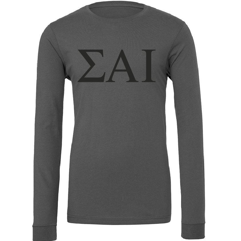 Sigma Alpha Iota Lettered Long Sleeve T-Shirts