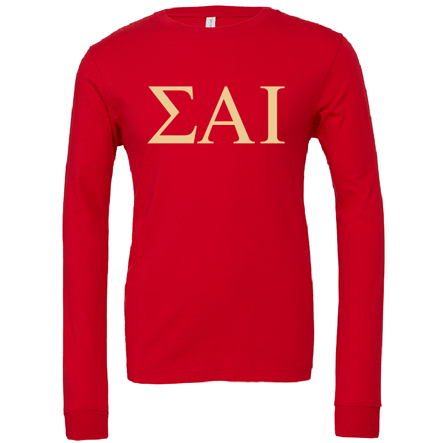 Sigma Alpha Iota Lettered Long Sleeve T-Shirts