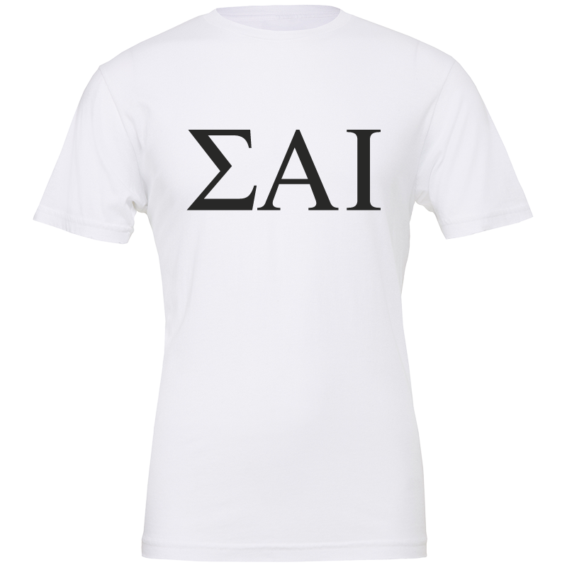 Sigma Alpha Iota Lettered Short Sleeve T-Shirts