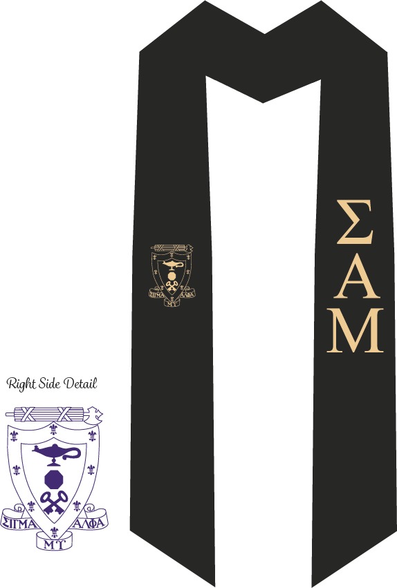 Sigma Alpha Mu Graduation Stoles