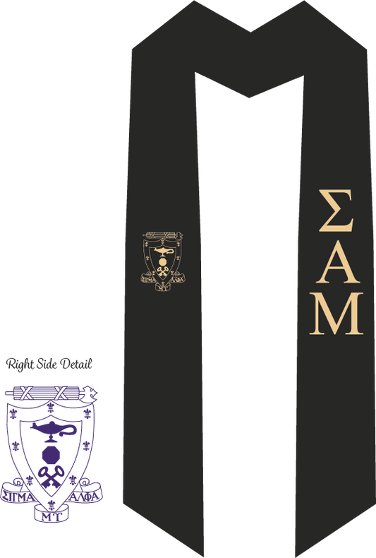 Sigma Alpha Mu Graduation Stoles