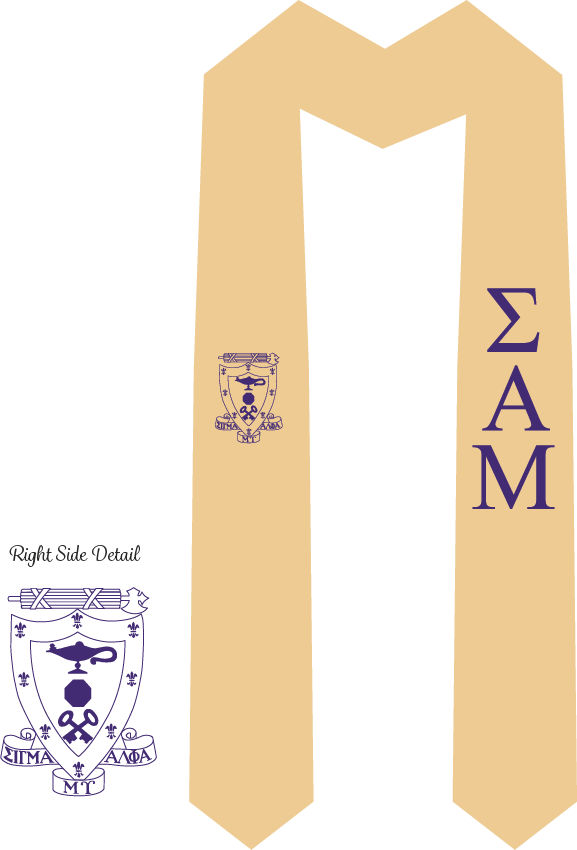 Sigma Alpha Mu Graduation Stoles