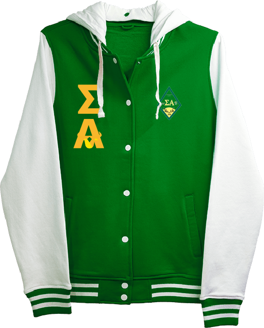 Sigma Alpha Varsity Hooded Sweatshirt