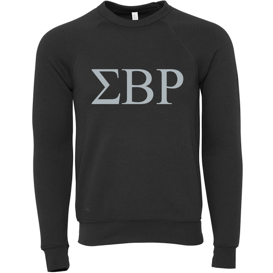 Sigma Beta Rho Lettered Crewneck Sweatshirts