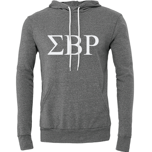 Sigma Beta Rho Lettered Hooded Sweatshirts