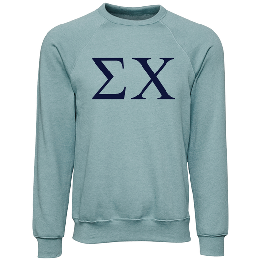 Sigma Chi Lettered Crewneck Sweatshirts
