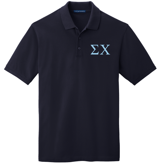 Sigma Chi Men's Embroidered Polo Shirt