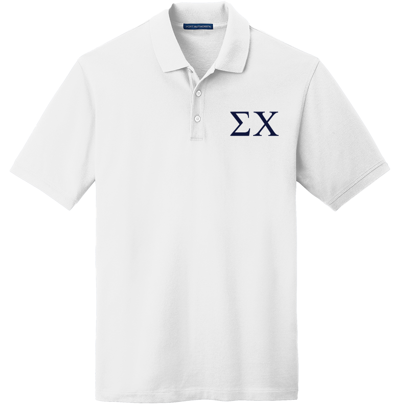 Sigma Chi Men's Embroidered Polo Shirt
