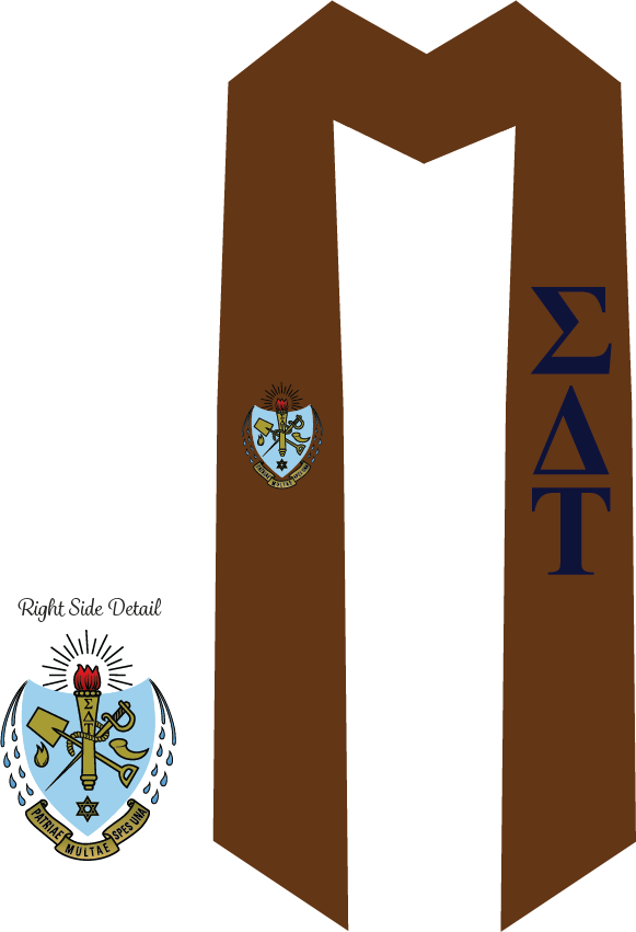 Sigma Delta Tau Graduation Stoles