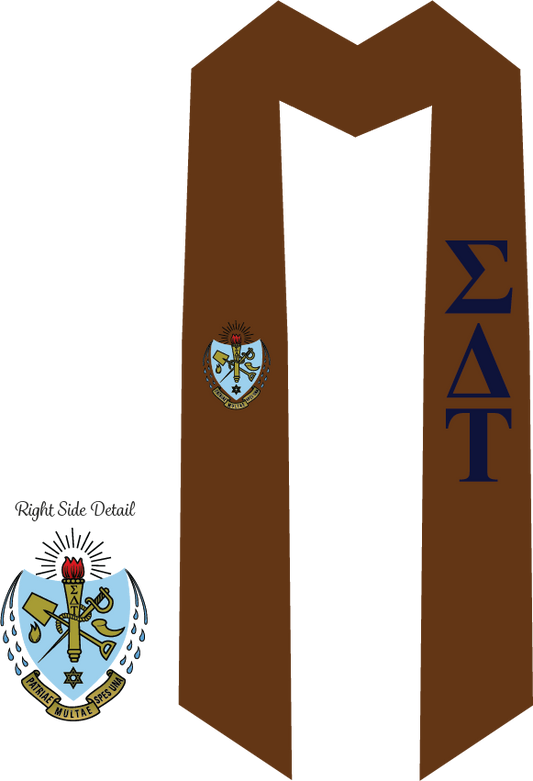 Sigma Delta Tau Graduation Stoles