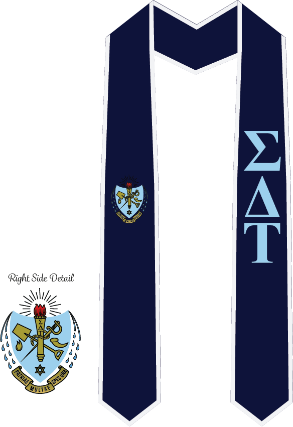 Sigma Delta Tau Graduation Stoles