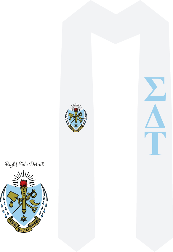 Sigma Delta Tau Graduation Stoles