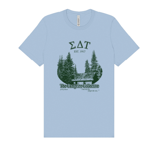 Sigma Delta Tau Forest Graphic T-Shirt