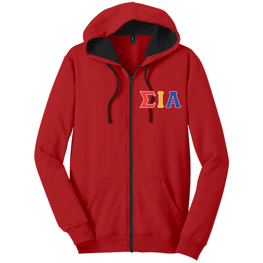 Sigma Iota Alpha Zip-Up Hooded Sweatshirts