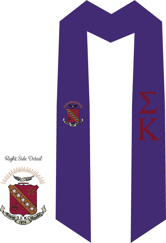 Sigma Kappa Graduation Stoles