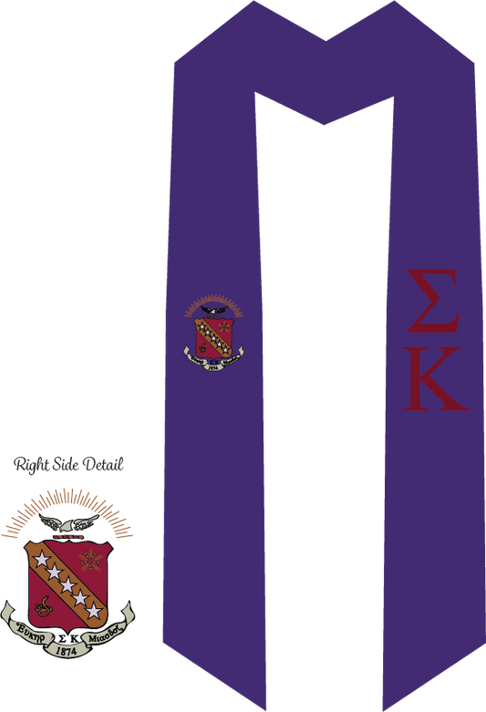 Sigma Kappa Graduation Stoles