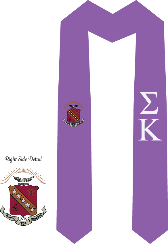 Sigma Kappa Graduation Stoles