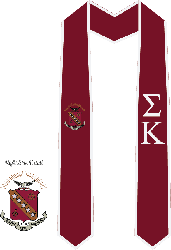 Sigma Kappa Graduation Stoles