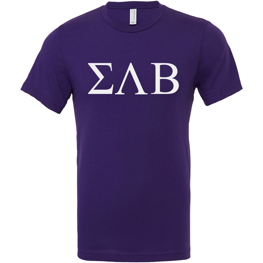 Sigma Lambda Beta Lettered Short Sleeve T-Shirts