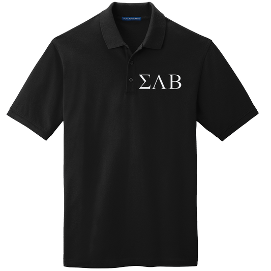 Sigma Lambda Beta Phi Men's Embroidered Polo Shirt
