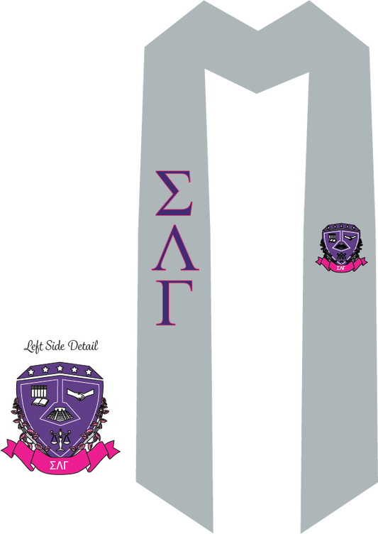 Sigma Lambda Gamma Graduation Stoles