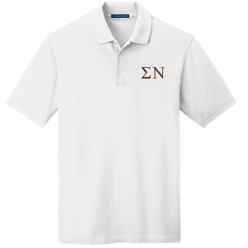 Sigma Nu Men's Embroidered Polo Shirt