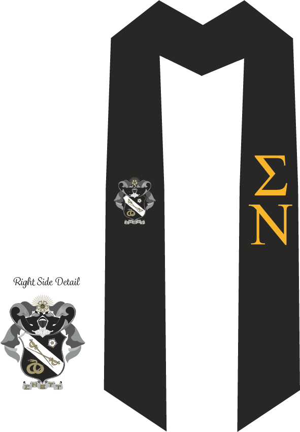 Sigma Nu Graduation Stoles