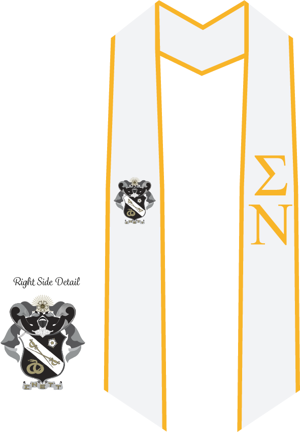 Sigma Nu Graduation Stoles