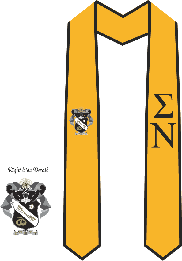Sigma Nu Graduation Stoles