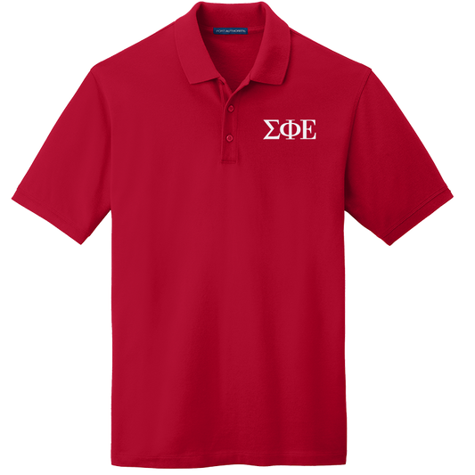 Sigma Phi Epsilon Men's Embroidered Polo Shirt