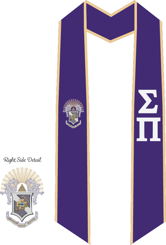Sigma Pi Graduation Stoles