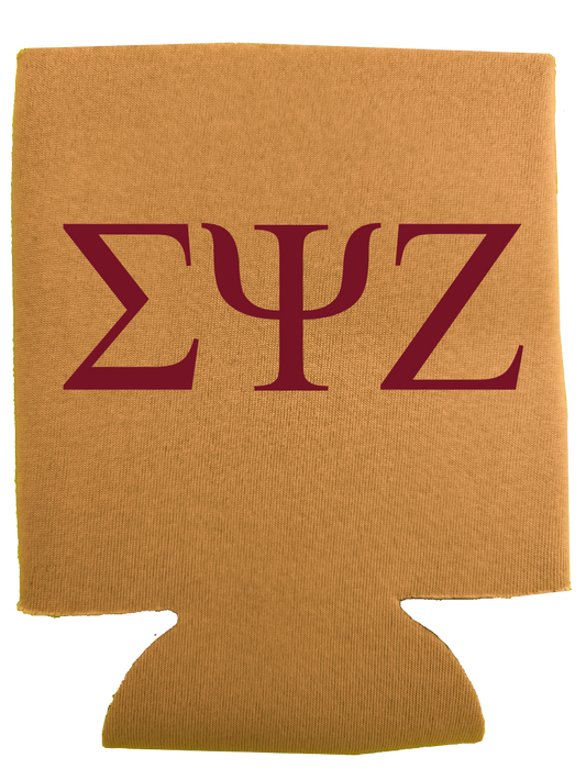 Sigma Psi Zeta Can Coozies