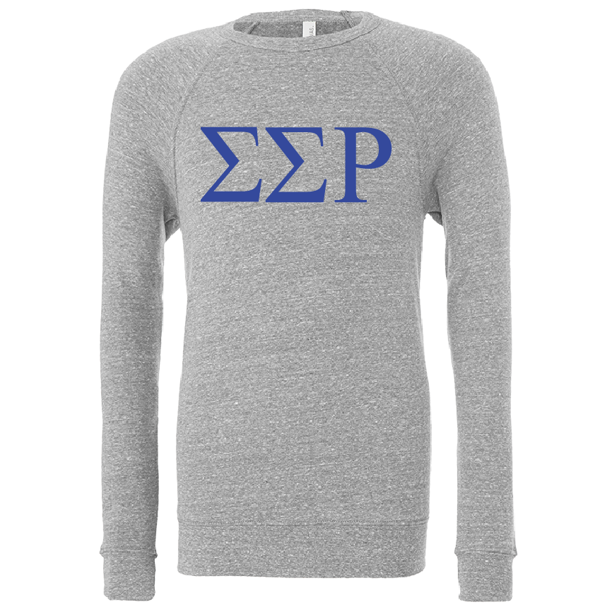 Sigma Sigma Rho Lettered Crewneck Sweatshirts