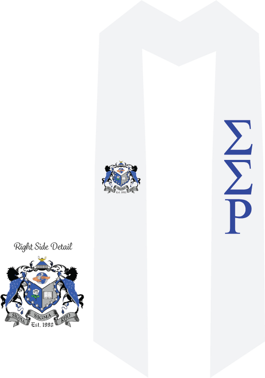 Sigma Sigma Rho Graduation Stoles
