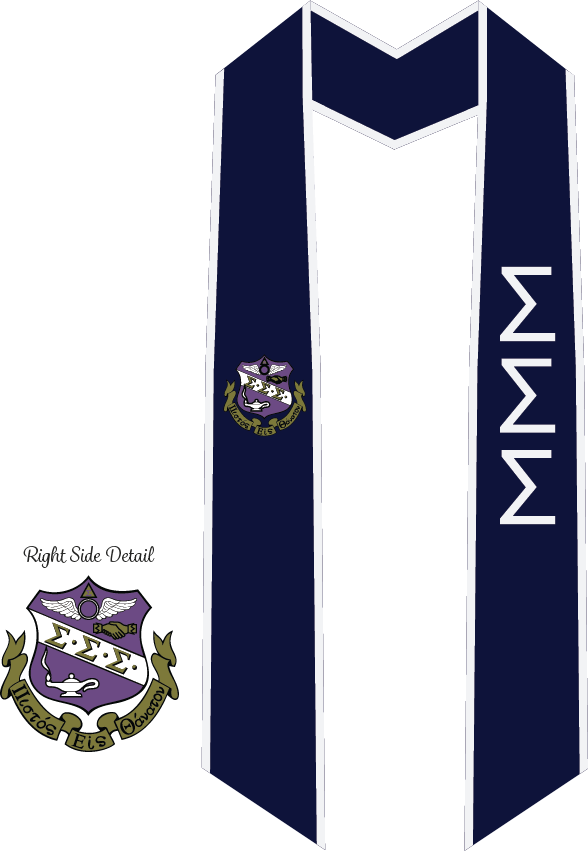 Sigma Sigma Sigma Graduation Stoles