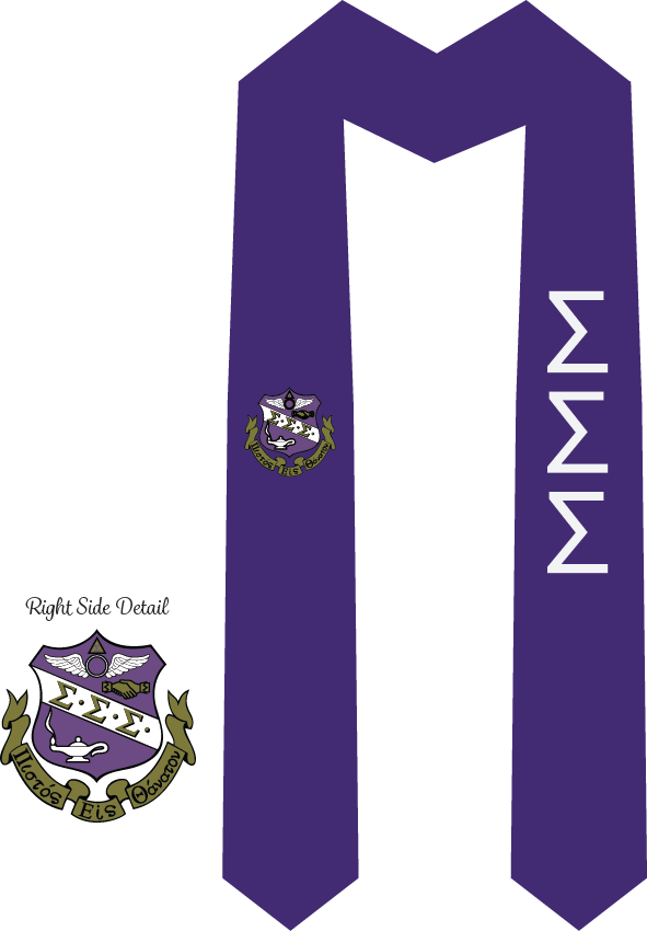 Sigma Sigma Sigma Graduation Stoles